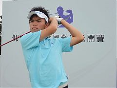 臺灣業餘高爾夫公開賽第三輪 洪健堯九杆優勢領先