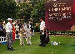 觀瀾湖會員向老虎伍茲私人教練漢克哈尼學高球