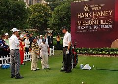 觀瀾湖會員向老虎伍茲私人教練漢克哈尼學高球