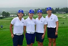 LPGA國際皇冠賽首輪.中華臺北橫掃美國得四分