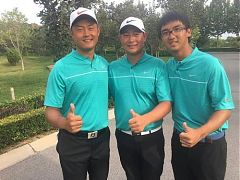 全運會高爾夫北京男隊奪金