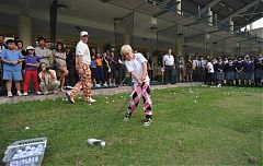 父子挑戰賽達利與13歲兒子首秀