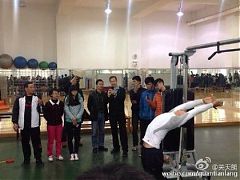 關天朗廣州進入體能訓練季